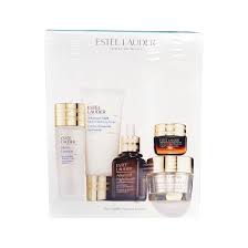 Estée lauder 33 beauty essentials set supreme. Estee Lauder Limited Five Piece Set Original Liquid Essence Anti Blue Eye Cream Face Cream Shopee Philippines