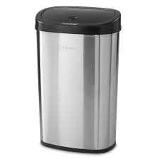 The responses i gathered ranged from luxe extravagance to. Mainstays Motion Sensor Trash Can 13 2 Gallon Stainless Steel Walmart Com Walmart Com