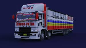 Cara pasang livery idbs indonesia truck simulator livery idbs truck spesial wahyu abadi by firdaus art link livery. Fuso Super Great Triball Truck Mod For Bussid Sgcarena