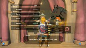 The Best Horses In Legend Of Zelda Breath Of The Wild By Satyajit Sahoo Medium