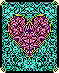 Select from 35870 printable coloring pages of cartoons, animals, nature, bible and many more. Don T Eat The Paste Swirly Heart Coloring Page
