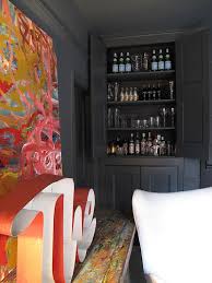 Maybe you would like to learn more about one of these? Built In Bar Eclectic Living Room 47 Park Avenue