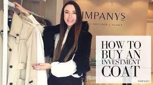 How To Buy An Investment Coat - Youtube