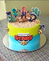Hand hand modelling hand painted birthday cake chocolate cake swiss meringue buttercream brawl stars brawl star pc game green grey #pc game cake brawl stars cake toppers 20 1. Brawl Stars Cake Cake By Prodiceva Cakesdecor