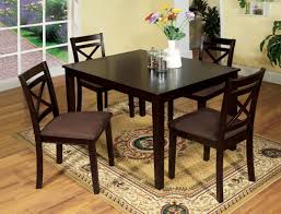 Weston 36 X 48 X 30 5 Piece Dining Set Square Dining Table Set Solid Wood Dining Set Dining Table