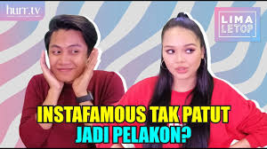 Aeril zafrel, elizad sharifuddin, nadia brian, farahdhiya, isa khan, shahz jaszle, nynaa harizal, arash mohd, sherie merlis, marisa yasmin, hafidz roshdi. Iddin Ramli Instafamous Tak Patut Jadi Pelakon Limaletop Hurr Tv