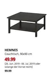 Ikea Dusseldorf Hemnes Couchtisch Schwarzbraun 90x90 Cm Couchtisch Hemnes Ikea