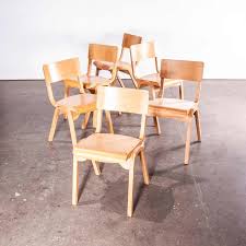 1950s Stacking Dining Chairs By Lamstak Set Of Six In 2020 Dining Chairs Stacking Dining Chair Chair