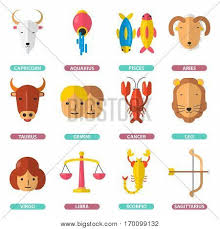 Zodiac Signs Vector Photo Free Trial Bigstock