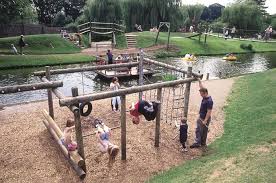 Newby Hall Adventure Playground Backyard Play Playground Landscaping Backyard Playground