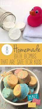 These are easy, fun and pretty inexpensive to make when you consider that a large one sells for $6 at the mall. Baby Safe Bath Bomba