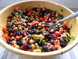 Ingredients · 65 ml brown vinegar · 65 ml chutney · 30 ml (2 t) brown sugar · 15 ml (1 t) masala spice · 15 ml (1 t) corn flour · 65 ml water · 1 small green pepper, . Stay At Stove Dad Three Bean Salad Recipe