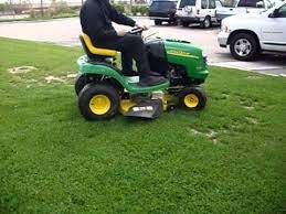 Shop.alwaysreview.com has been visited by 1m+ users in the past month 2003 John Deere L100 5 Speed Riding Lawnmower Tractor Youtube