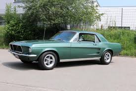 Ford Mustang Coupe 1967 Bullit-Grün 289 V8 | NR Classic Car Collection  Stuttgart