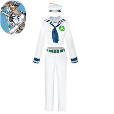 Anime JoJoLion Higashikata Josuke Cosplay Costume Gappy Josuk8 Jo2uke Navy  Uniform Shirt Man Woman Halloween Sailor Suit - AliExpress