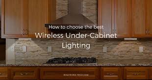 best wireless under cabinet lighting