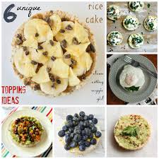 Maybe you would like to learn more about one of these? 6 Unique Rice Cake Topping Ideas