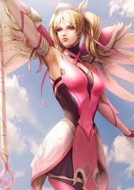 mercy and pink mercy (overwatch and 1 more) drawn by vincent_andrada |  Danbooru