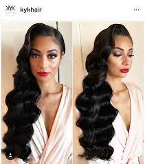 Pin By Priscilla Ngita On Wedding Long Hairstyles Wedding Hairstyles For Long Hair Hollywood Hair Black Wedding Hairstyles