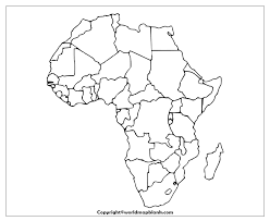 From wikipedia, the free encyclopedia. Blank Africa Map World Map Blank And Printable