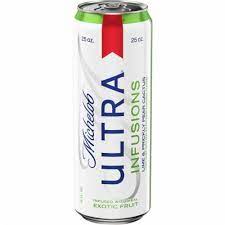 Michelob ultra's latest line of beer promises to keep you refreshed during the hot summer days, with just a few calories. Ralphs Michelob Ultra Infusions Lime Prickly Pear Cactus Light Beer 25 Fl Oz