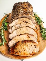 This pork tenderloin recipe bakes in the oven accompanied by seasonal vegetables for an easy tender and juicy marinated pork tenderloin cooks in the oven with seasonal vegetables for a preheat oven to 425 degrees f. Pork Loin Roast Craving Home Cooked