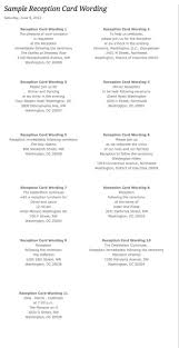Wedding Reception Cards Wedding Card Wordings Reception Invitations