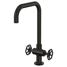 Gamleshyon Smesitel Kuhonnyj S 2 Ventilyami Chernyj Metall Ikea Kitchen Mixer Taps Kitchen Taps Kitchen Faucet