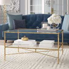 48 long coffee table modern antique brass welds gold gray iron mirror. Gold Mirrored Coffee Tables You Ll Love In 2021 Wayfair
