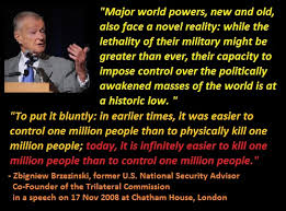 Zbigniew Brzezinski: It Is Infinitely Easier to Kill a Million ... via Relatably.com