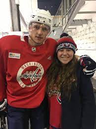 Become a patron of jakub vrana today: Lovvve Jakubb He Was Walking Away Until I Called Him Over And He Put His Arm Around Me Hockey Players Washington Capitals Hockey Teams