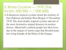 India has a long coastal line from the kutch in gujarat to west bengal and the various island. 0 Most Deadly Natural Disasters In History Prezentaciya Onlajn
