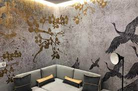 Free samples · easy installation · made to measure Golden Wallpapers For Home Decor Muance Blog