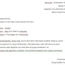 Tamatlah riwayat kita jika salah meggunakan ragam bahasa ini seperti bahasa loma risma, atos lami henteu patepang sareng ibu guru sabot lulus ti smp. Contoh Surat Untuk Ibu Guru