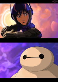 Big Hero 6 Fan Art Hiro And Baymax Big Hero 6 Big Hero Disney Storybook