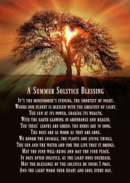 The king 'blessing' his people. A Beautiful Pagan Summer Solstice Original Blessings Poem With Oak Tree And Sun Photograph By Stephanie Laird