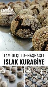 tam olculu islak kurabiye hashasli nefis yemek tarifleri yemek tarifleri kurabiye yemek