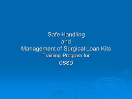 Čssd chce důchody nadále valorizovat. Safe Handling And Management Of Surgical Loan Kits Ppt Video Online Download