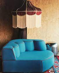 Chroma On Instagram Shapely Silhouettes A Jp Demeyer Co Moire Jellyfish Lamp Mimicking The Lines Of A Curvy C Modular Sofa Contemporary Interior Interior