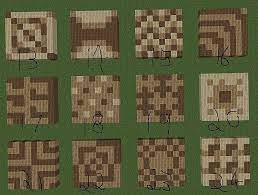 My personal favorite floor design is the iron block/pine leaf design. Wood Floor Designs 13 24 Minecraft Houses Minecraft Floor Designs Minecraft Building