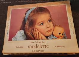 Vintage 1962 Modelette Rug Cleaners Calendar and Cookbook