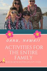 Our kids are almost 7 and 8 so we are always on the lookout for places to take them. Oahu Hawaii Activities For The Entire Family