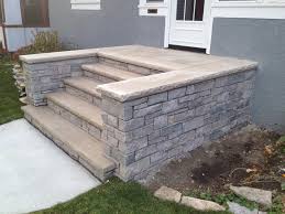 Then update a basic mailbox with gleaming copper spray paint. Front Concrete And Stone Steps In Minneapolis Transitional Landscape Minneapolis By English Stone Houzz