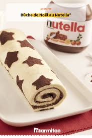 Buche De Noel Au Nutella Recette Buche De Noel Au Nutella Nutella Recette Gateau Roule Imprime