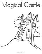 Letter z in the disney alphabet. C Is For Castle Coloring Page Twisty Noodle