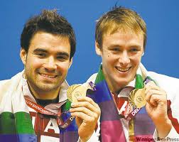 Diver Despatie purely golden for Canada