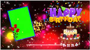 Happy Birthday Green Screen Status Full Screen Birthday Background Video Effects Birthday Vide Happy Birthday Video Birthday Background Happy Birthday Blue