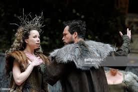 Michelle Terry As Titania And John Light As Oberon In William Michelle John Photo
