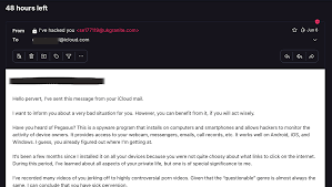 A Phishing Scam Email. This is a post about sextortion scam… | by  Occasional Toaster Botnet | Infoseconds | Medium