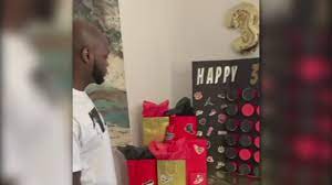Writing a poster, standing on it, was 30 years: Chesapeake Couple Goes Viral After Woman Gets Boyfriend 30 Gifts For 30th Birthday 13newsnow Com
